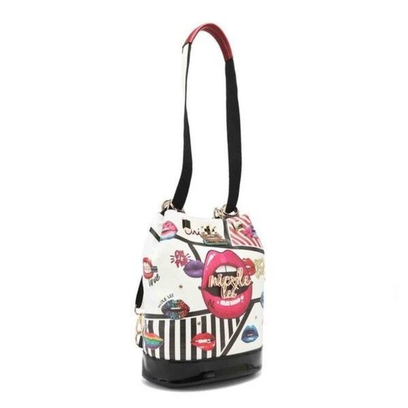 NICOLE LEE MULTIFUNCTIONAL BUCKET BAG BACKPACK main image 9